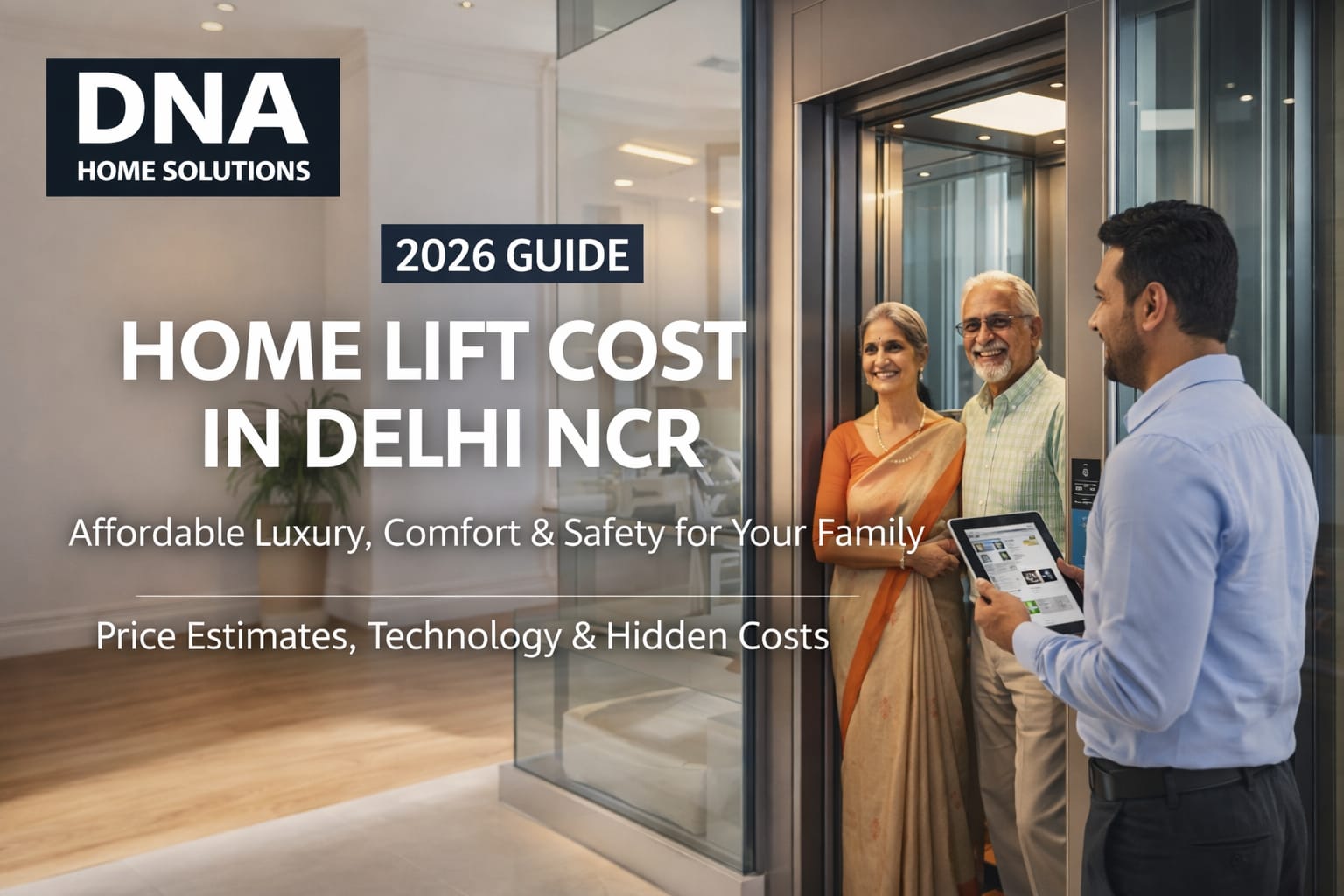 home lift cost in delhi